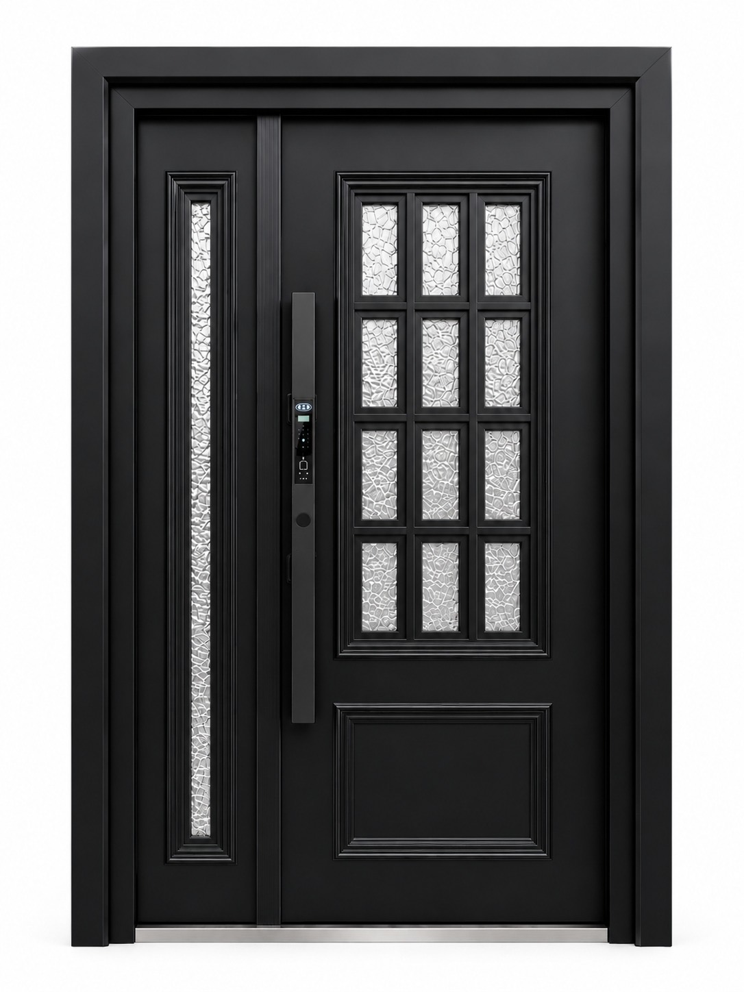 DOB11 Cast Aluminium Smart Door — Front
