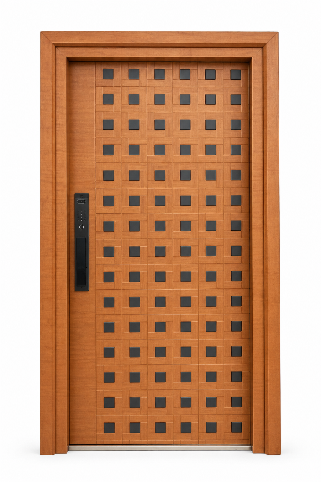 DGTW12 Cast Aluminium Smart Door — Front